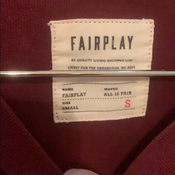 FairPlay Maroon T-Shirt - Picture 2 of 3